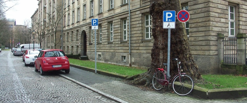 Disabled parking space