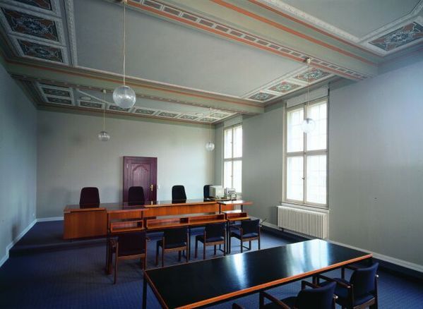Sitzungsaal A 215 im Jahr 2002