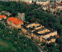 Luftbild des Oberlandesgerichts 